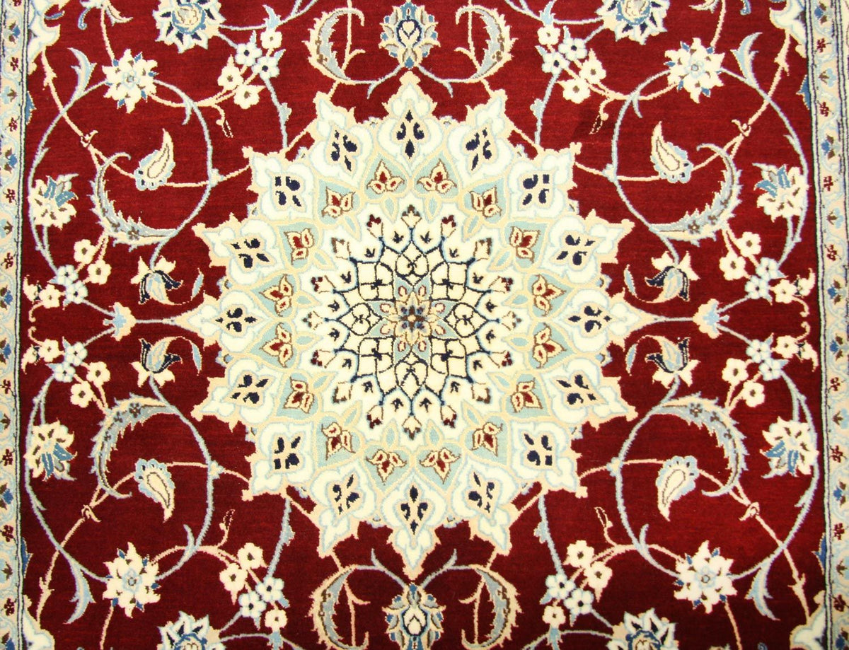 Perser Rug - Nain - Premium - 192 x 125 cm - red