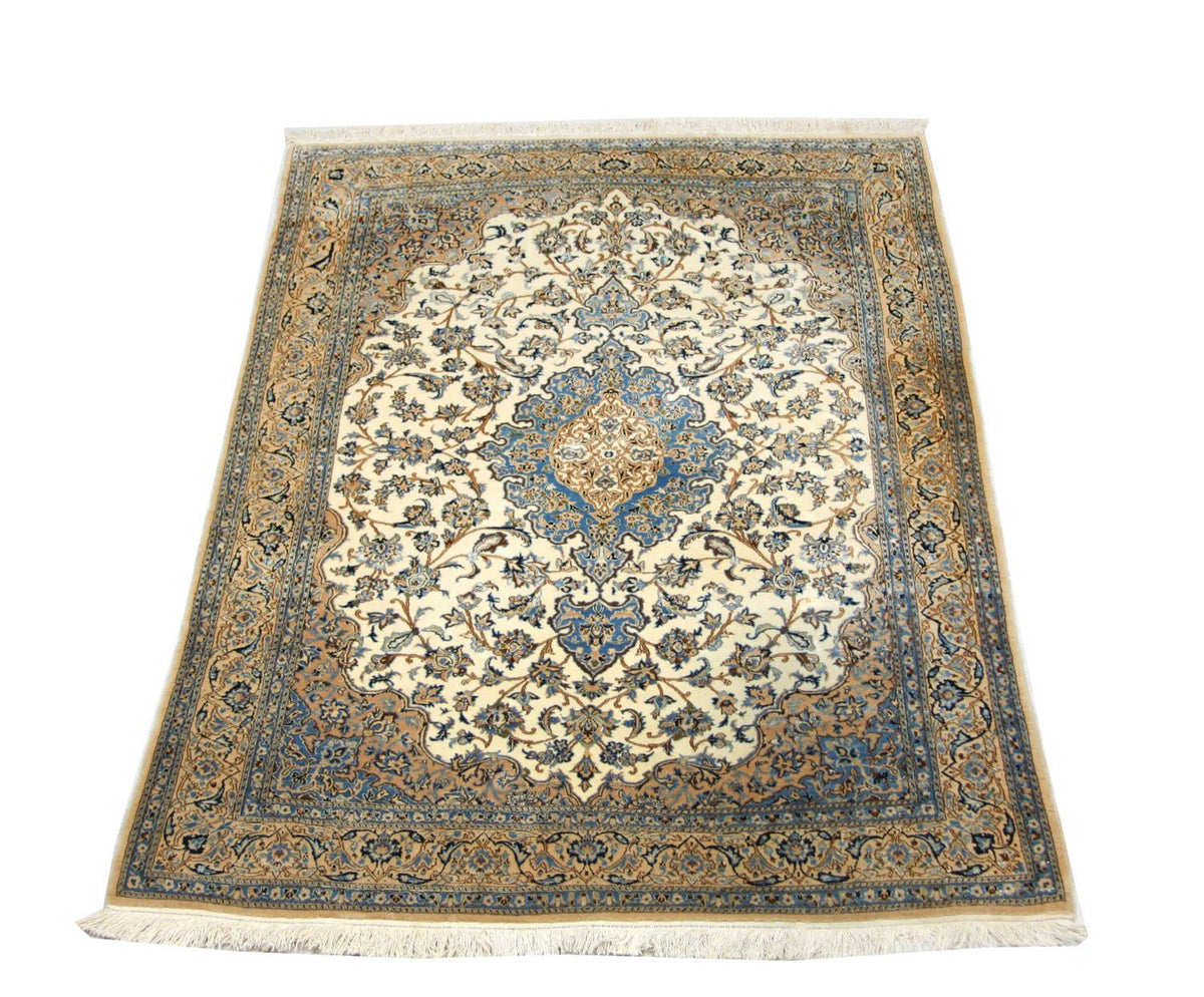 Perser Rug - Nain - Premium - 190 x 127 cm - natural white