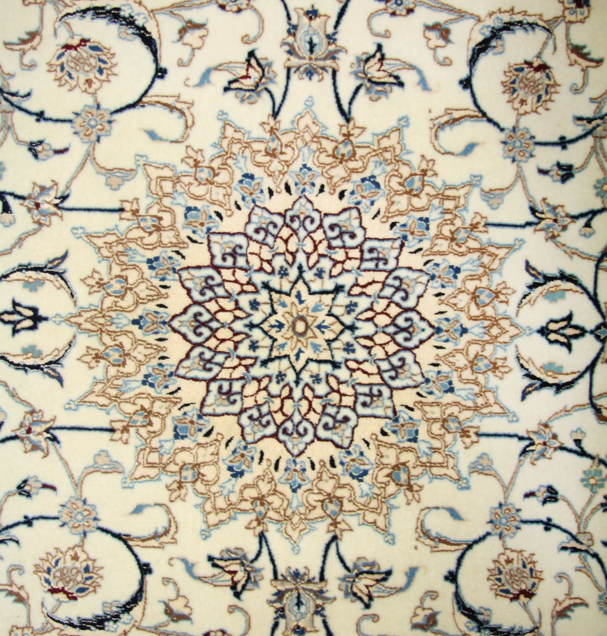 Perser Rug - Nain - Premium - 205 x 125 cm - natural white