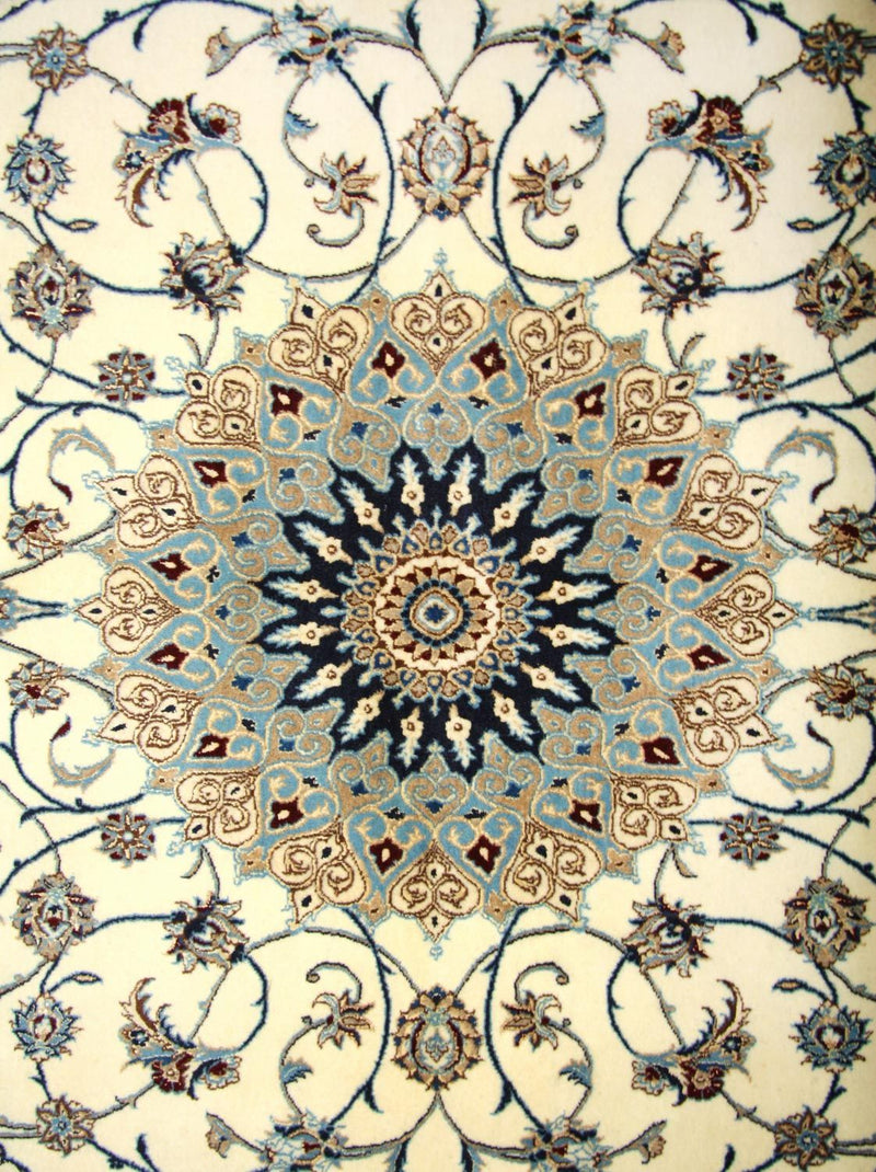 Perser Rug - Nain - Premium - 205 x 125 cm - natural white