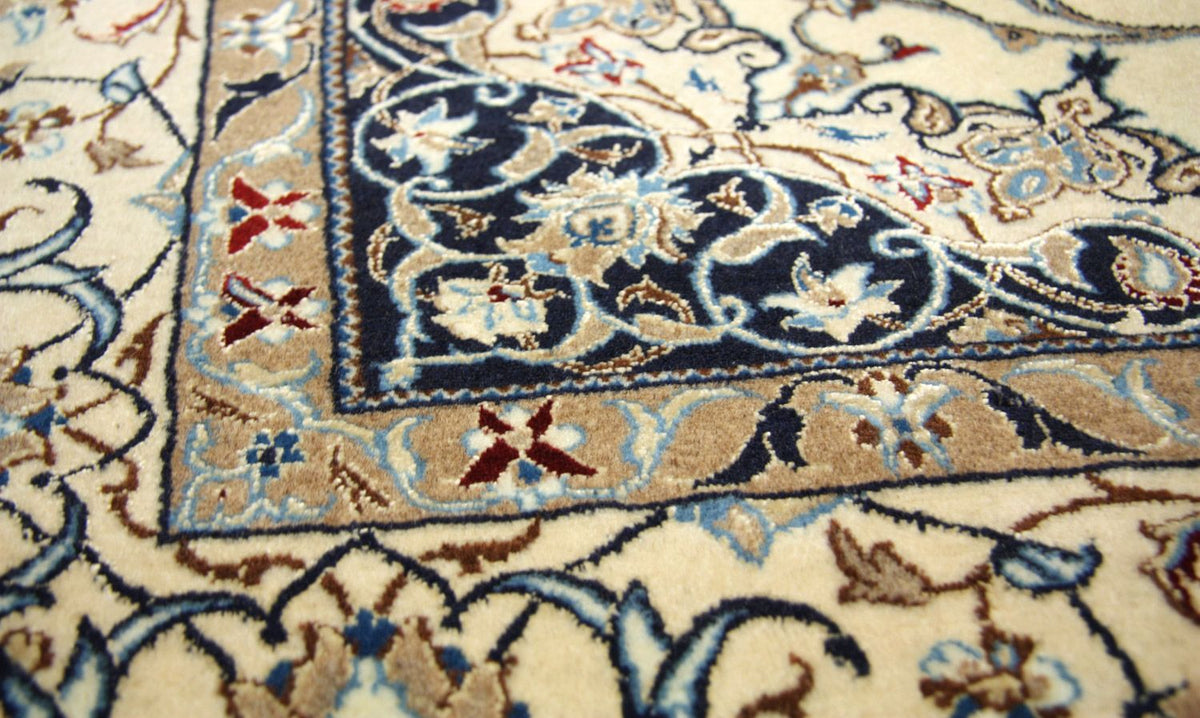 Perser Rug - Nain - Premium - 205 x 125 cm - natural white