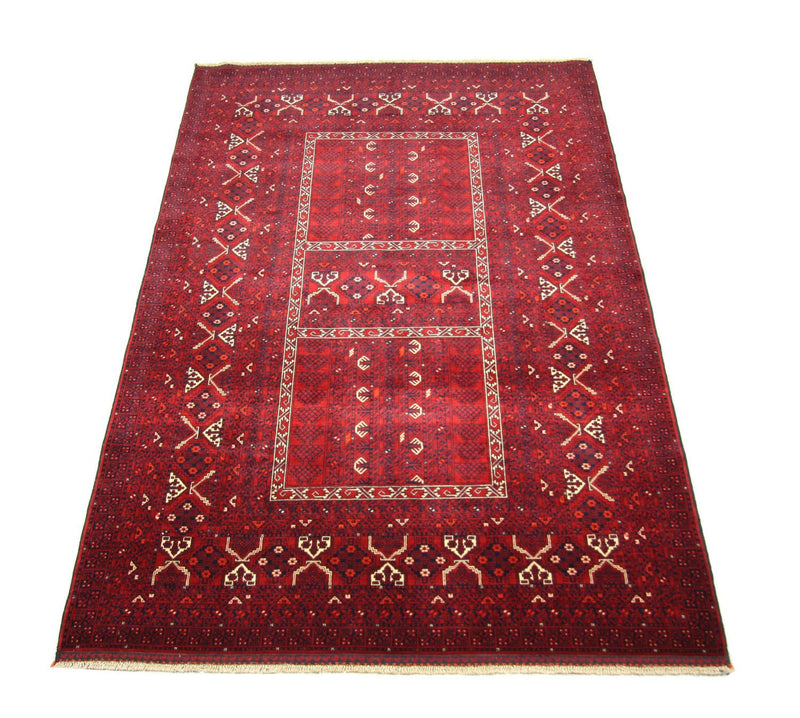 Afghan Rug - 250 x 166 cm - red