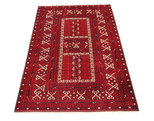 Afghan Rug - 256 x 168 cm - red