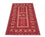 Afghan Rug - 252 x 166 cm - red