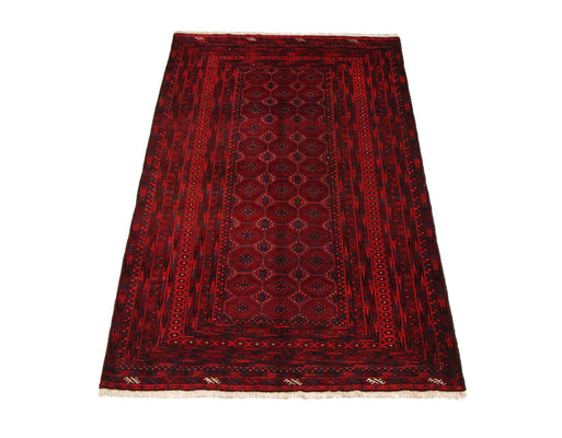 Afghan Rug - 230 x 140 cm - red