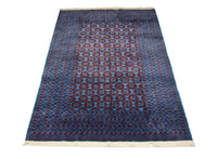 Afghan Rug - Bukhara - 286 x 198 cm - blue