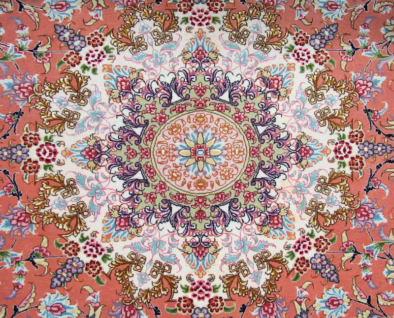 Tabriz - 50 Raj Rug 302x202cm - Persian Rugs