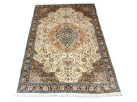 Silk Rug - Kashmir Silk - 272 x 177 cm - beige