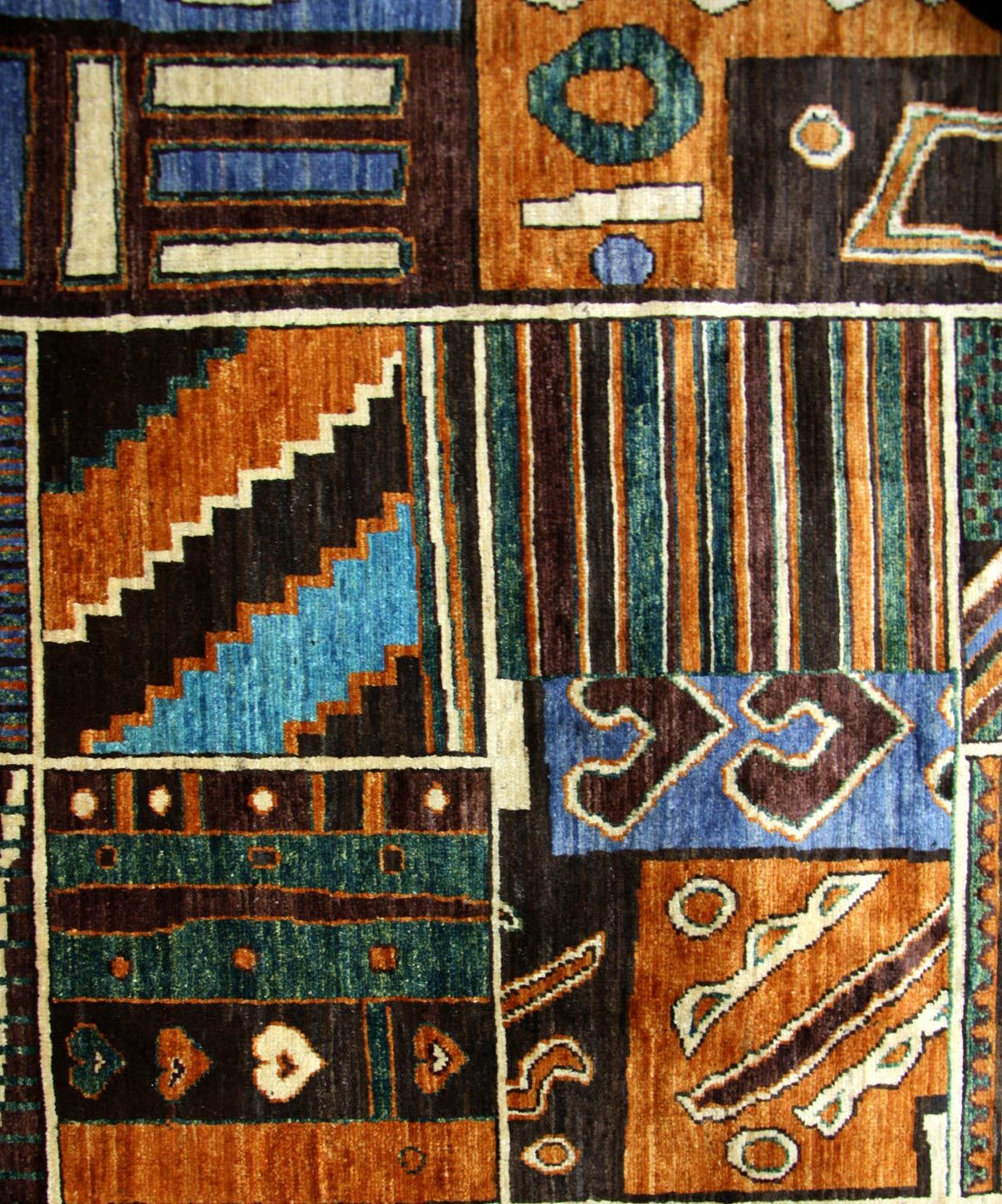 Afghan Rug - 305 x 220 cm - multicolored