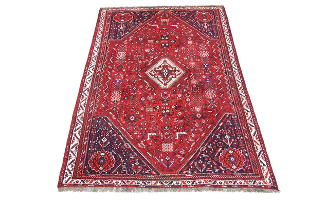 Perser Rug - Nomadic - 274 x 175 cm - red