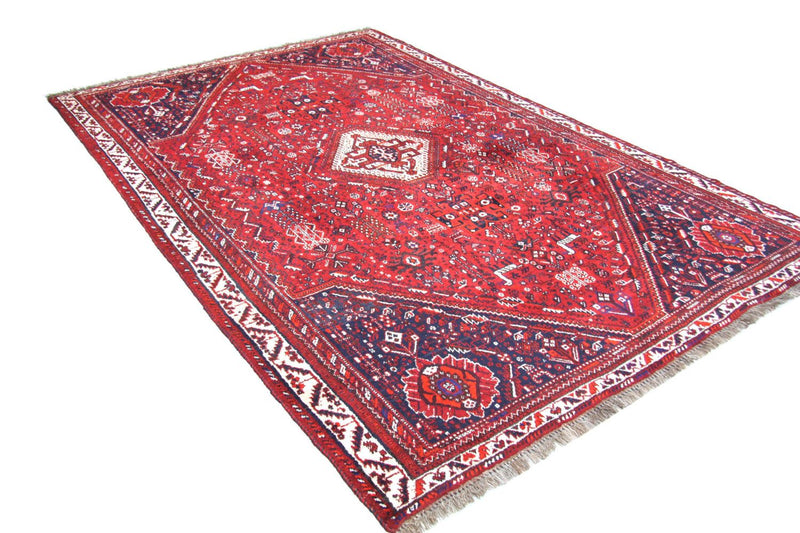 Perser Rug - Nomadic - 274 x 175 cm - red