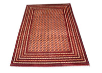 Afghan Rug - Bukhara - 294 x 199 cm - red