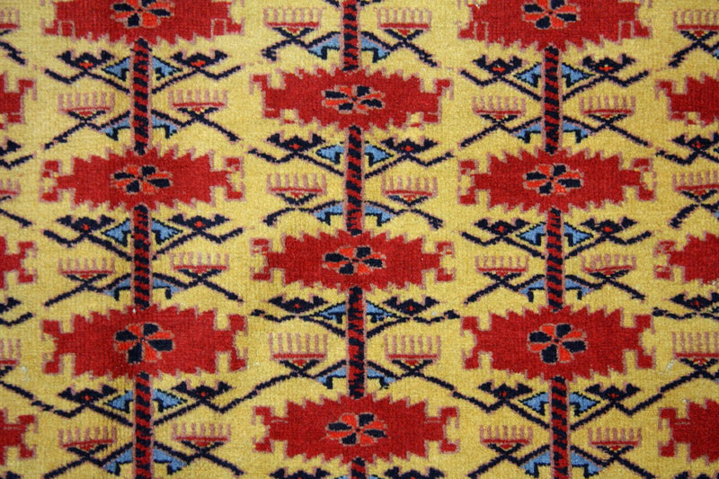 Afghan Rug - Bukhara - 298 x 200 cm - gold