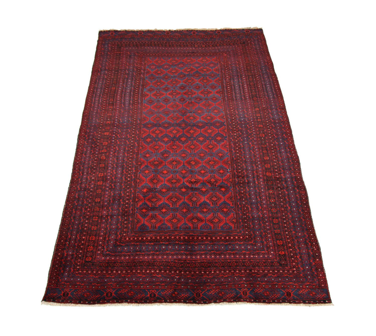 Belutsch Rug - 286 x 158 cm - red