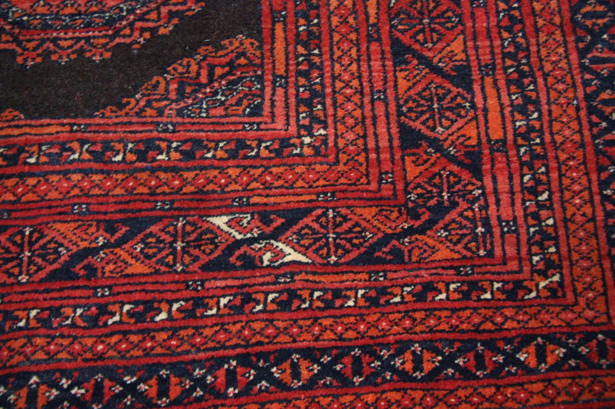 Afghan Rug - Bukhara - 275 x 198 cm - red