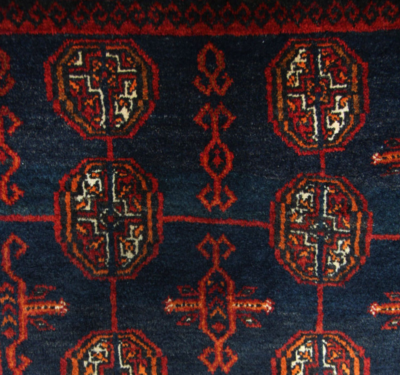 Belutsch Rug - 286 x 193 cm - blue