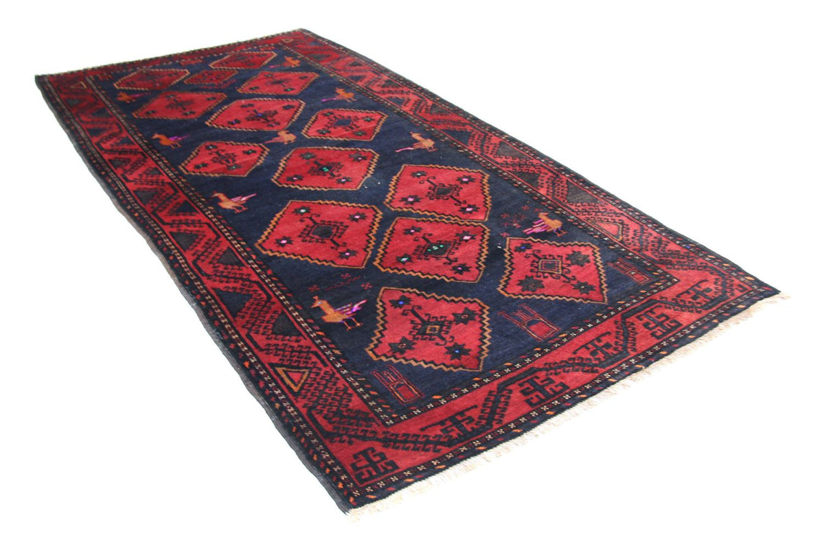 Belutsch Rug - 296 x 150 cm - blue