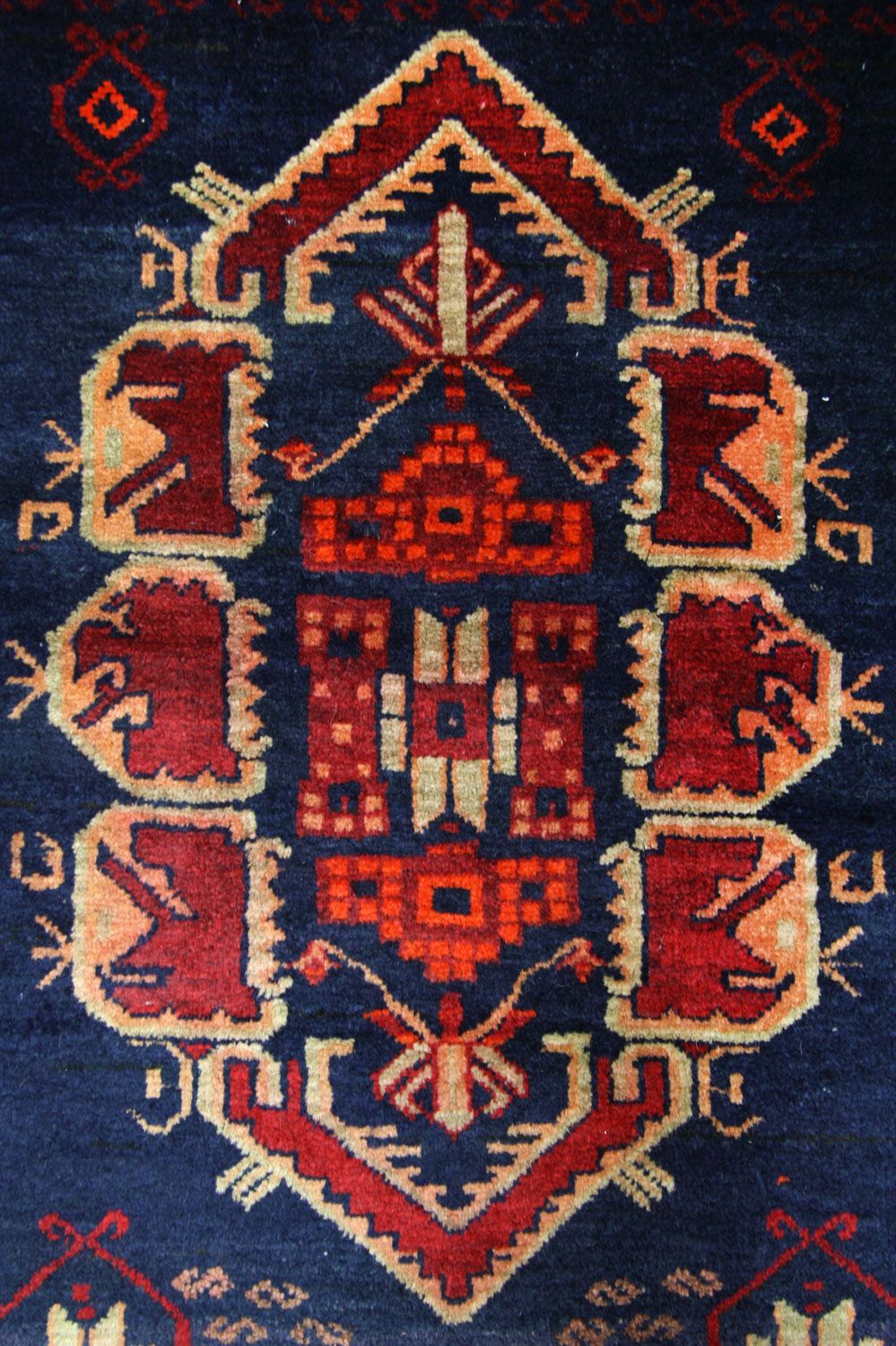Runner Belutsch Rug - 294 x 142 cm - blue