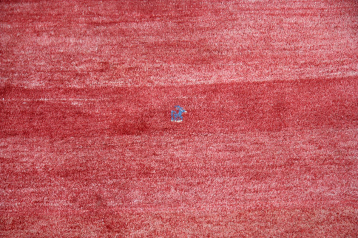 Gabbeh Rug - Perser square  - 111 x 111 cm - red