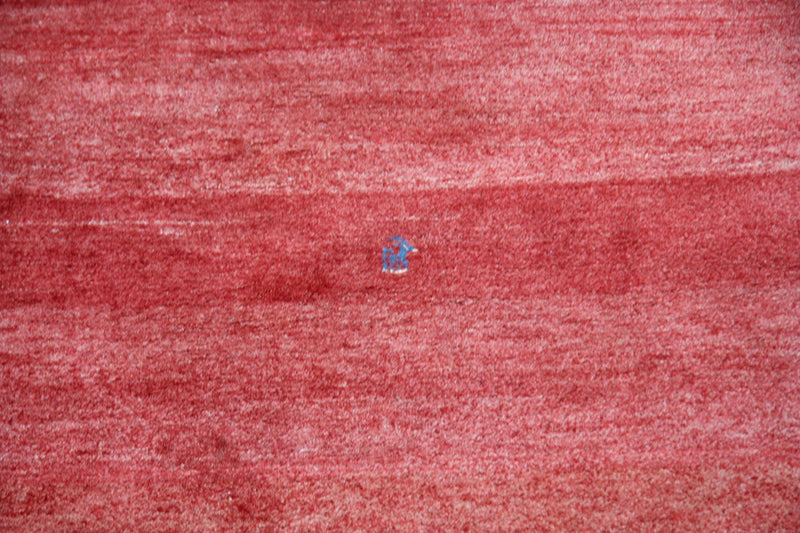 Gabbeh Rug - Perser square  - 111 x 111 cm - red