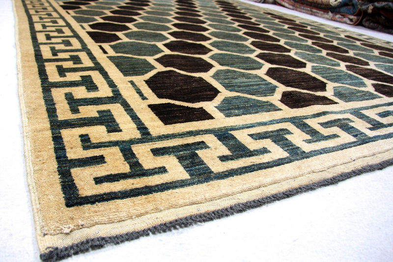 Ziegler Rug - Modern - 261 x 207 cm - blue