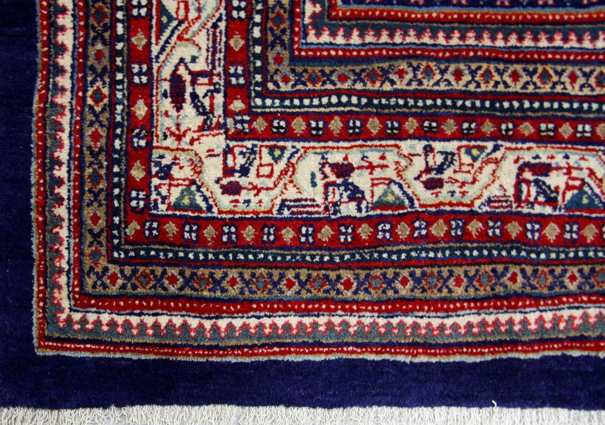 Perser Rug - Mir square  - 267 x 266 cm - blue