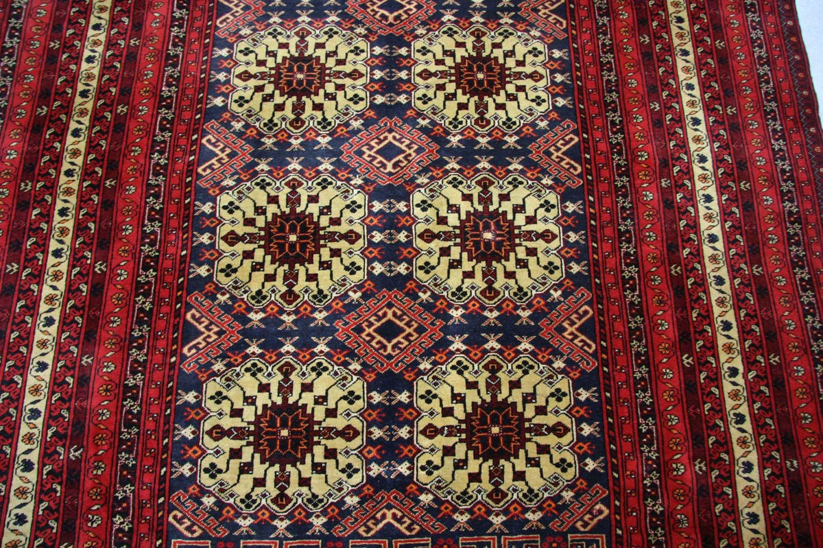 Afghan Rug - 288 x 195 cm - red