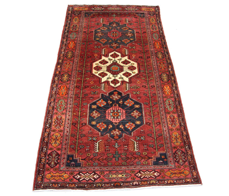 Perser Rug - Nomadic - 322 x 160 cm - red