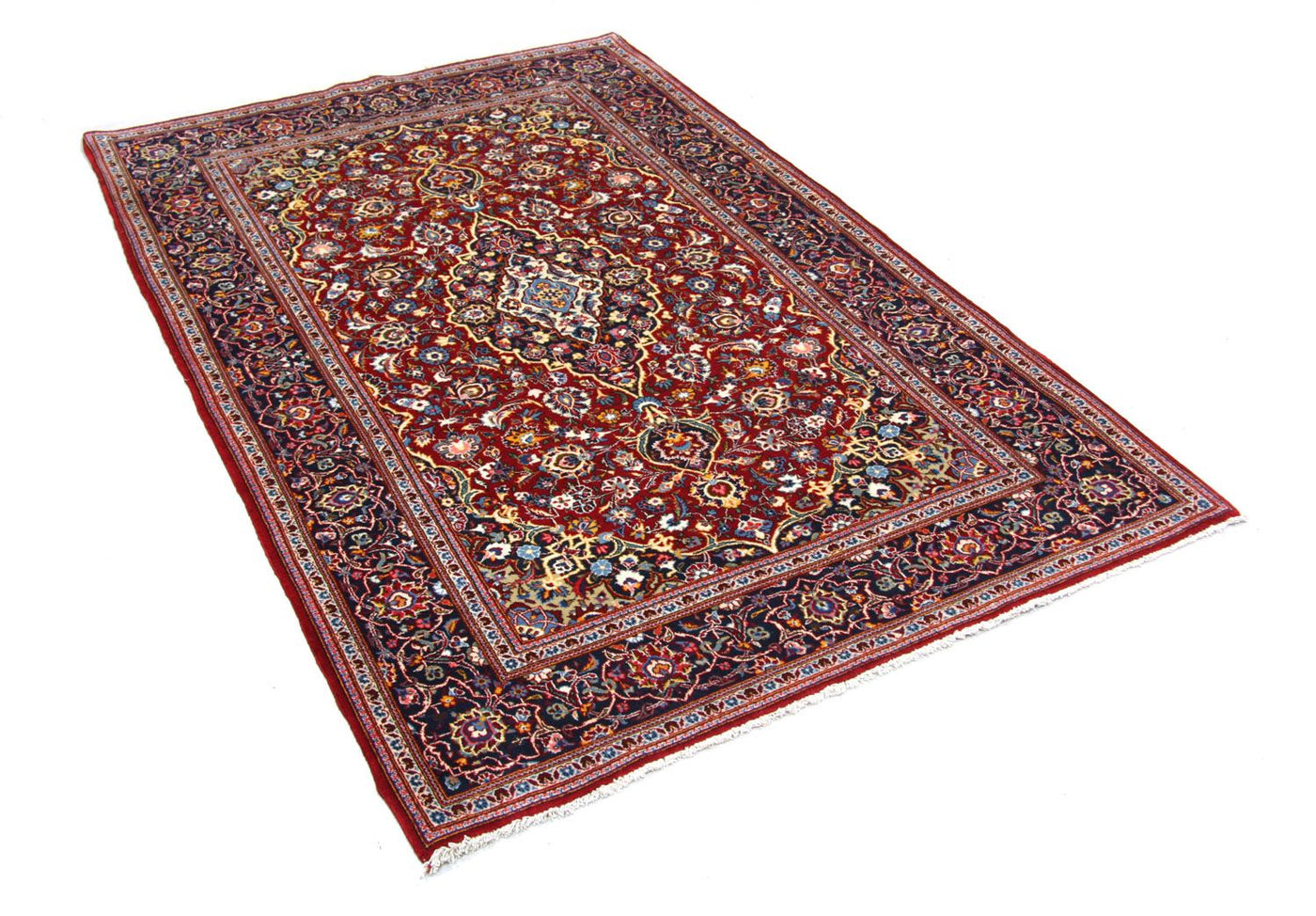 Kashan Rug 205x141cm - Persian Rugs