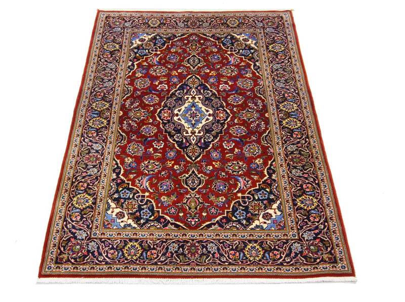 Perser Rug - Keshan - 204 x 138 cm - blue