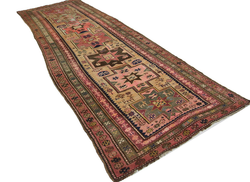 Runner Ziegler Rug - Shirvan - 390 x 148 cm - multicolored