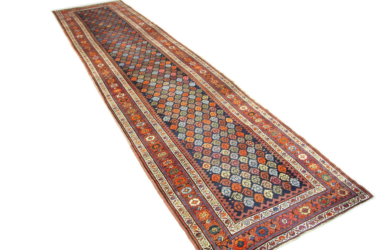 Runner Ziegler Rug - Shirvan - 440 x 113 cm - brown