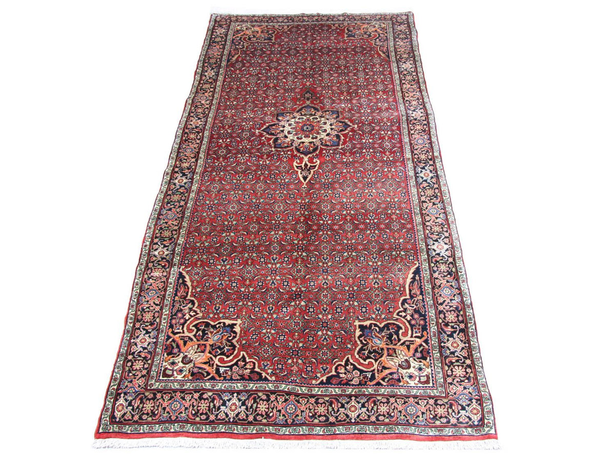 Runner Perser Rug - Bidjar - 350 x 170 cm - red
