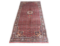 Runner Perser Rug - Bidjar - 350 x 170 cm - red