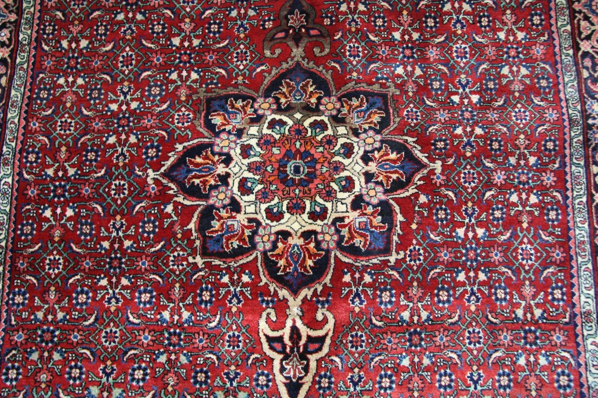 Runner Perser Rug - Bidjar - 350 x 170 cm - red