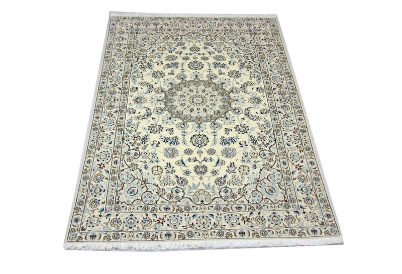 Perser Rug - Nain - 244 x 155 cm - natural white