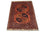 Afghan Rug - 142 x 104 cm - brown