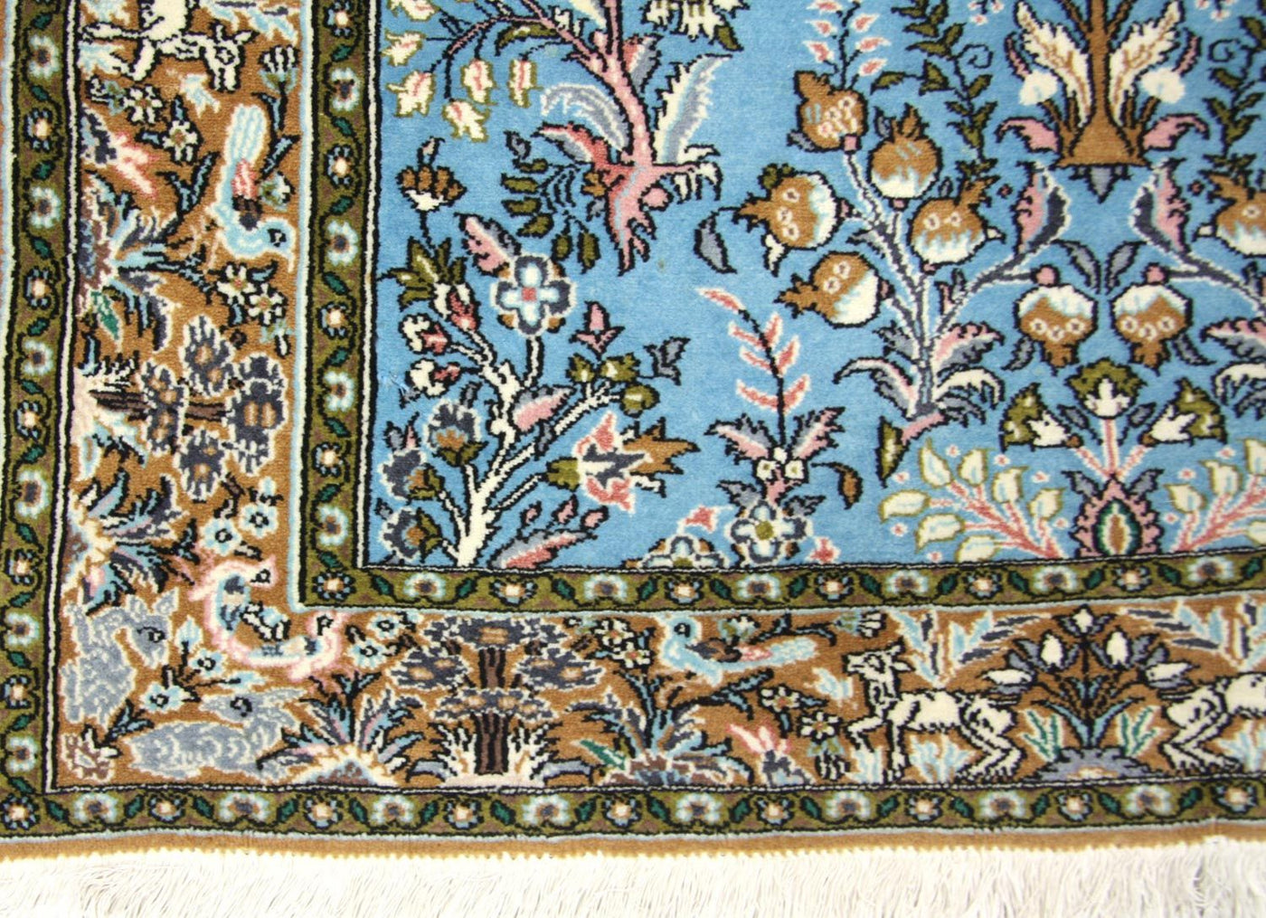 Qom Rug 159x108cm - Persian Rugs