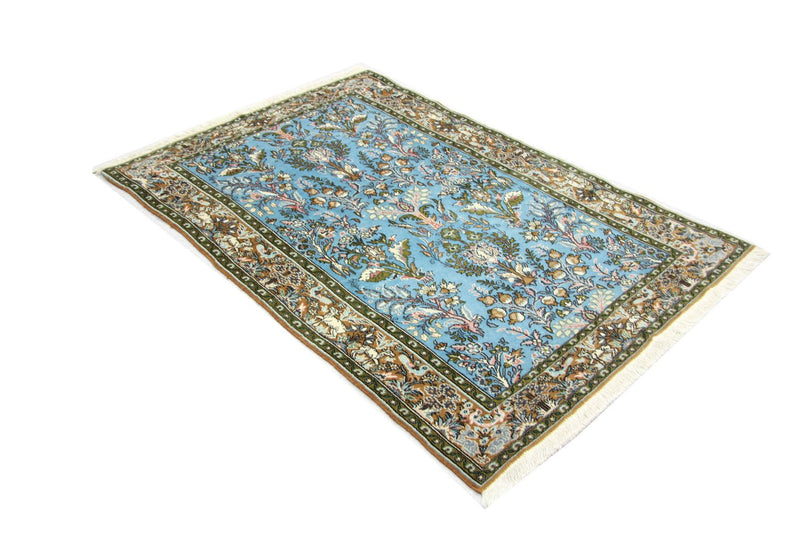 Perser Rug - Ghom - 159 x 108 cm - blue