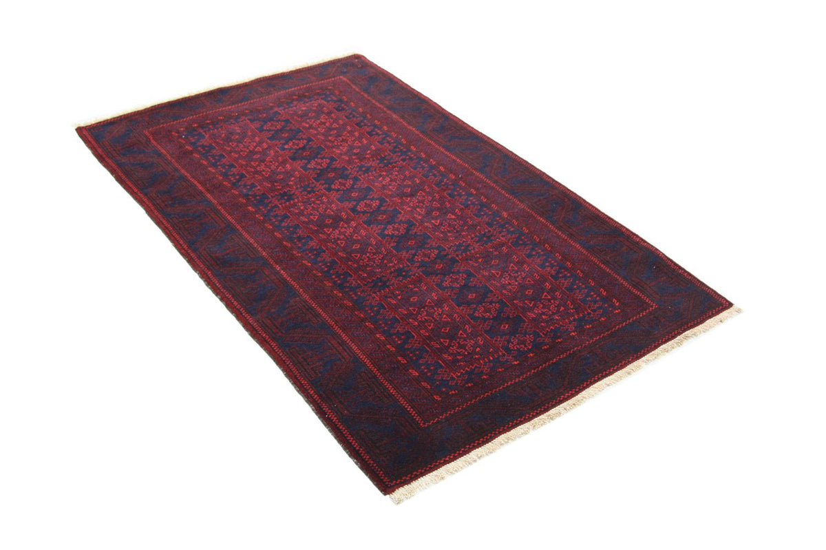 Afghan Rug - 155 x 100 cm - red