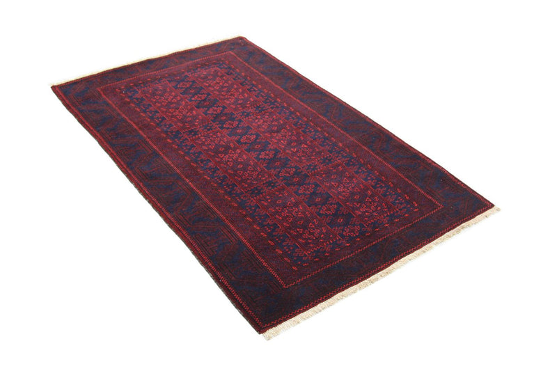Afghan Rug - 155 x 100 cm - red