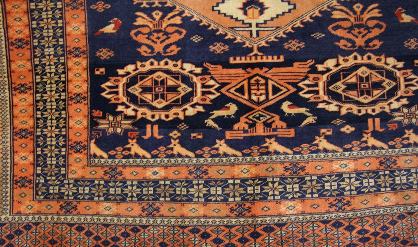 Afghan Rug 129x107cm - Oriental Rug