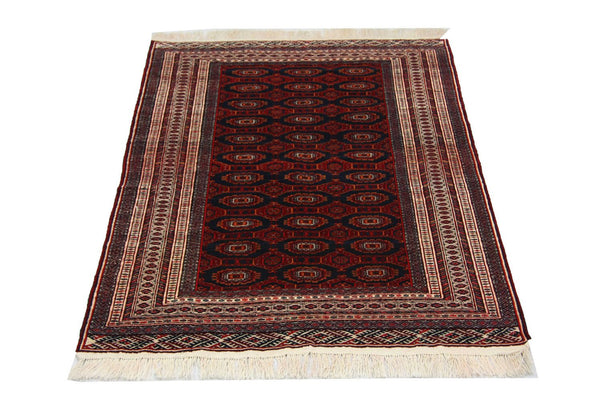Afghan Rug - 177 x 133 cm - blue