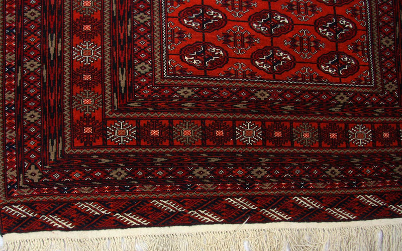 Afghan Rug - 193 x 134 cm - red