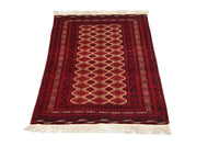 Afghan Rug - 170 x 118 cm - red