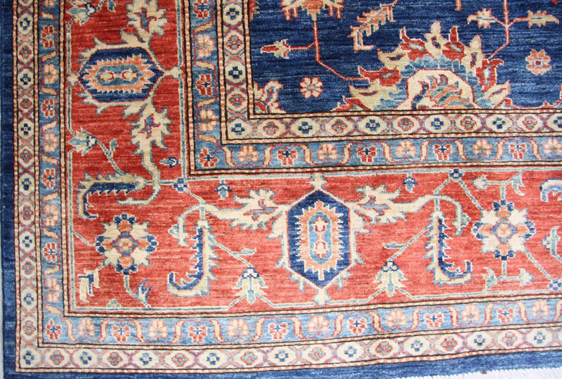 Ziegler Rug - Kazak - 303 x 246 cm - blue