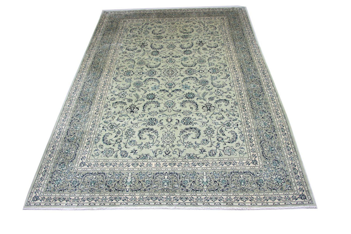 Perser Rug - Keshan - 362 x 251 cm - blue