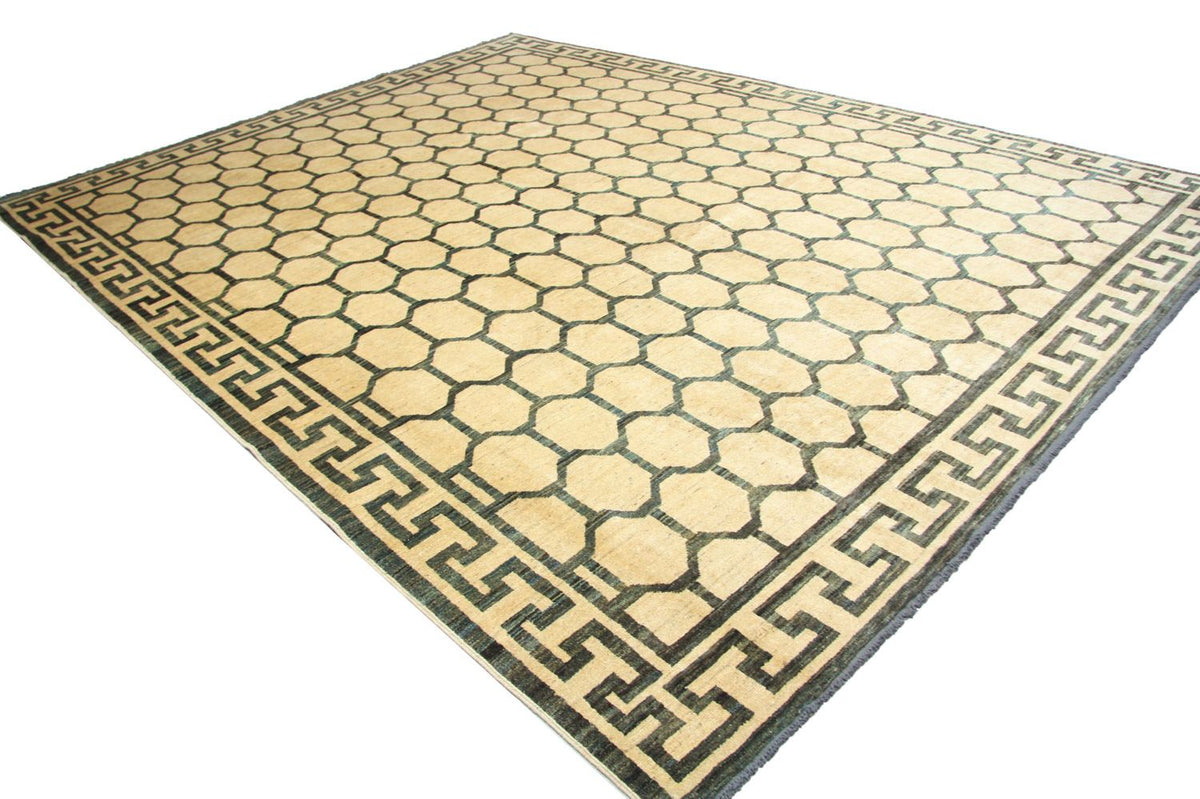Ziegler Rug - Modern - 364 x 279 cm - beige