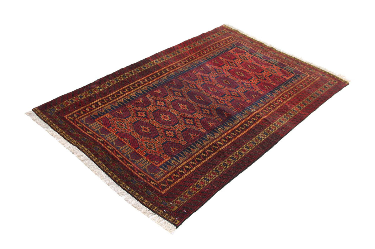 Afghan Rug - 152 x 95 cm - red