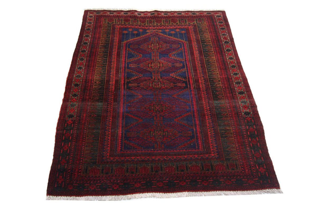Belutsch Rug - 151 x 107 cm - blue